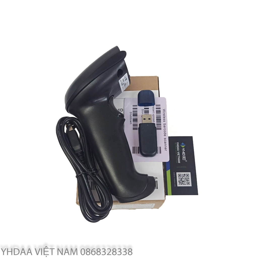 Máy quét mã vạch Bluetooth YHD 3100 , Đầu đọc mã vạch không dây dùng trên Điện thoại, Máy tính