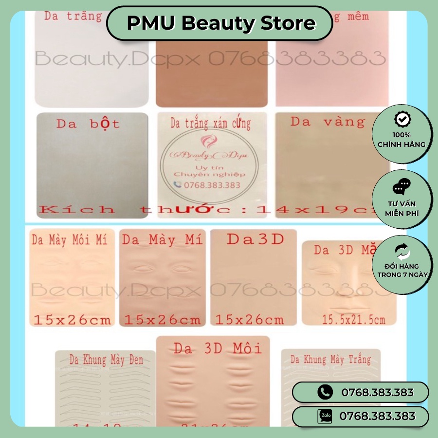 DA GIẢ PHUN XĂM MÀY MÔI - ĐIÊU KHẮC CHÂN MÀY
