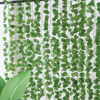 Cây giả - Dây Leo lá nho, trầu bà, thường xuân, rau má, dưa hấu, dài 2.4M