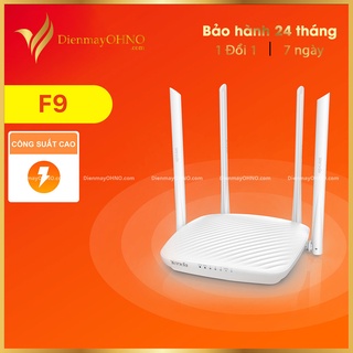Bộ Phát Modern Wifi Router Tenda F9 Chuẩn N 600Mbps Cục Phát Sóng Wifi 4 Râu Siêu Mạnh Tốc Độ Cao - OHNO VIỆT NAM