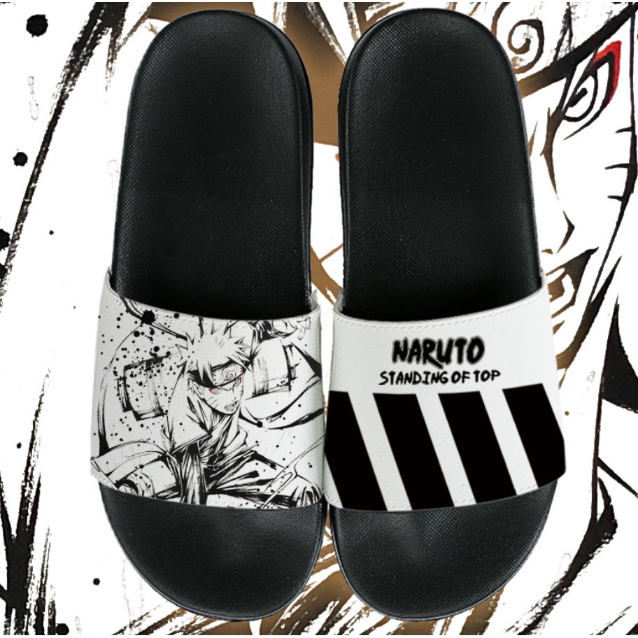 Giày Sneakers JYs. Dép Cao Su Xỏ Ngón Hình Anime NARUTO Nhật Bản Cho Nam #Zz19 (Với Một SIze