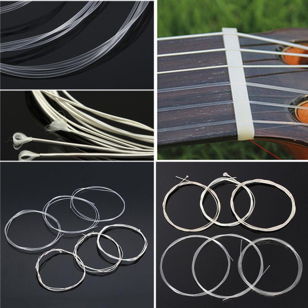 GOGOUP Set 6 Dây Đàn Guitar Bằng Nylon