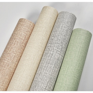 giấy dán tường mẫu GIẢ VẢI ( NHIỀU MÀU ) 1 mét khổ 45cm