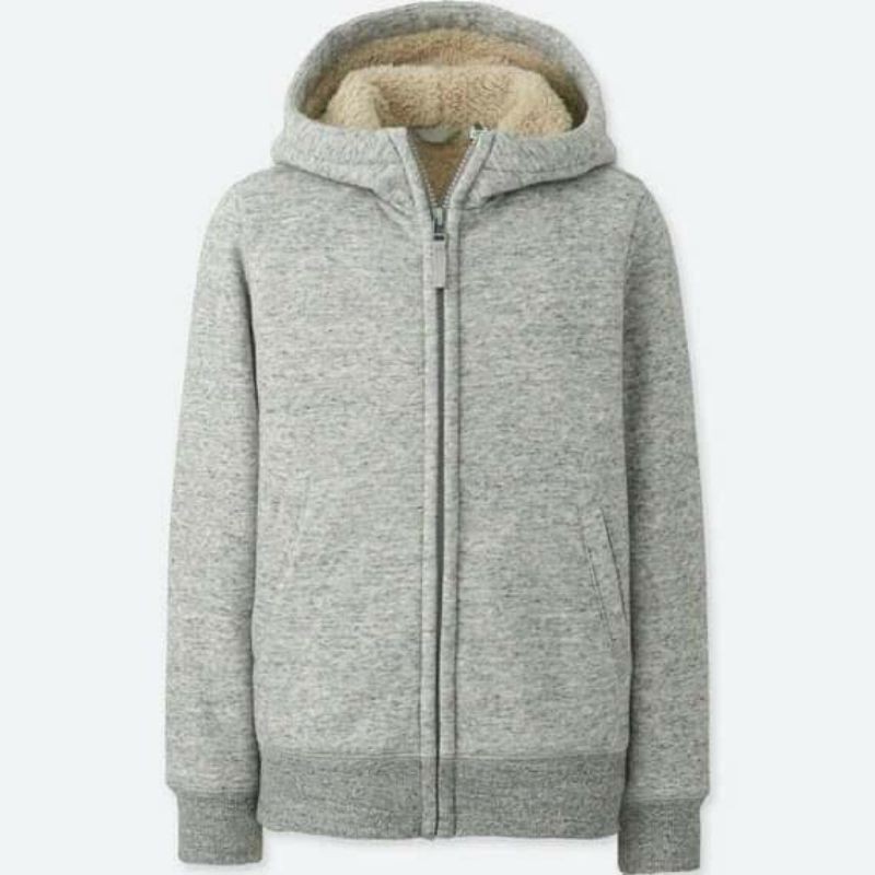 Áo nỉ lót lông cừu kid Uni