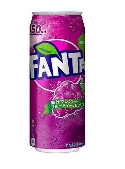 Nước ngọt vị Nhật vị nho Coca cola Fanta 500ml