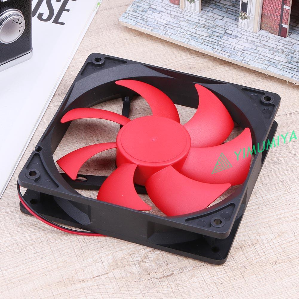 YI 12cm 120mm DC12V 1800R 120x120x25mm 2Pin Cooling Fan for PC