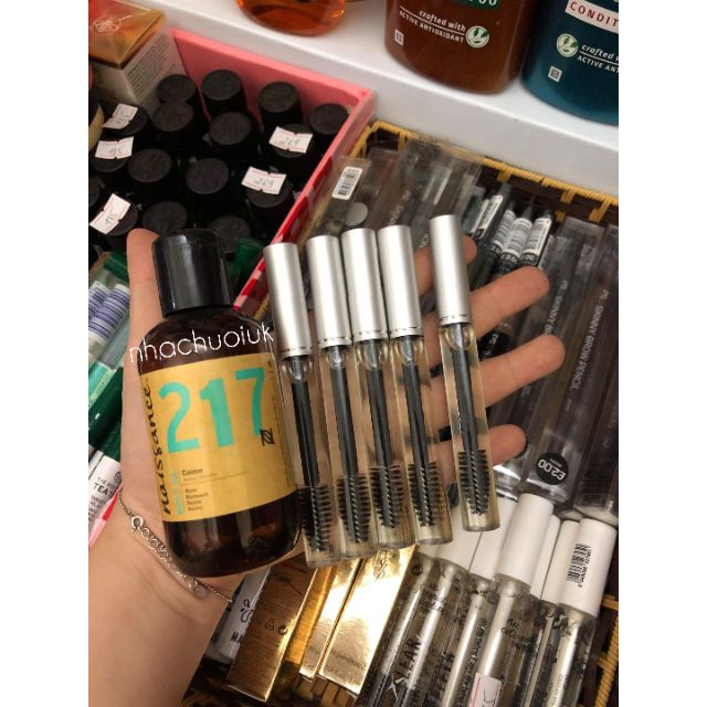 Tinh dầu dưỡng tóc, lông mi và lông mày Naissance Castor Oil 100ml và lọ chiết mascara 7ml (BILL UK) | BigBuy360 - bigbuy360.vn
