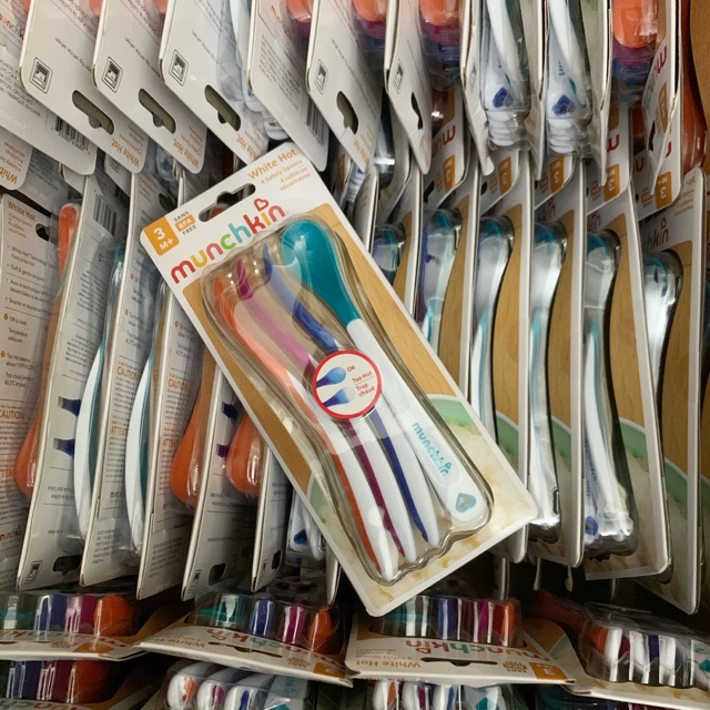 Thìa  báo nóng Munchkin chính hãng, nhập Mỹ