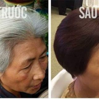 ⭐⭐⭐⭐⭐⭐COMBO NHUỘM TÓC BẠC HIỆU QUẢ 100% TÓC MỀM MƯỢT⭐⭐⭐⭐⭐⭐