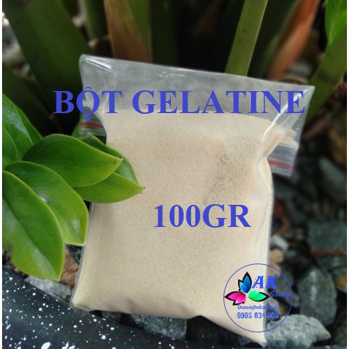 BỘT GELATINE 100GR