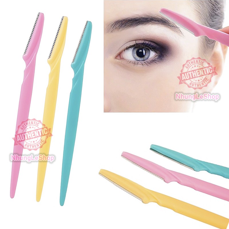 Dao Cạo Lông Mày 💕Freeship💕 Dao Cạo Tỉa Chân Mày Tiện Dụng Không Gỉ, Dễ Sử Dụng