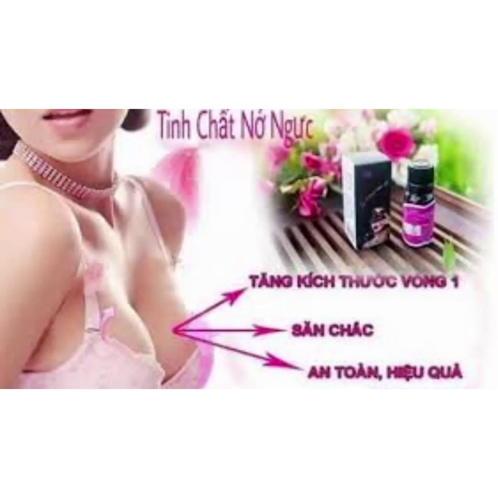 Tinh chất nở ngực - Nữ hoàng cám dỗ (tặng thước dây)