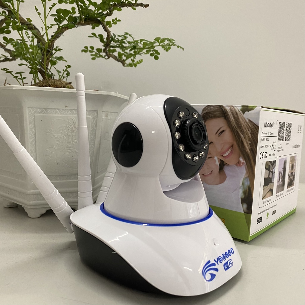 Camera Yoosee Xoay 360 Độ - Kèm Thẻ Nhớ, Hình Ảnh Full HD Siêu Nét