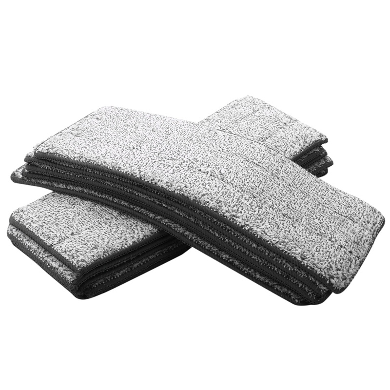 10 CÁI Miếng Lau Sợi Nhỏ Nhà Bếp Làm Sạch Sàn Nhà Bếp Vải Lau Nhà Phòng Tắm Thay Thế Cây Lau Sàn Dụng Cụ Làm Sạch Sàn