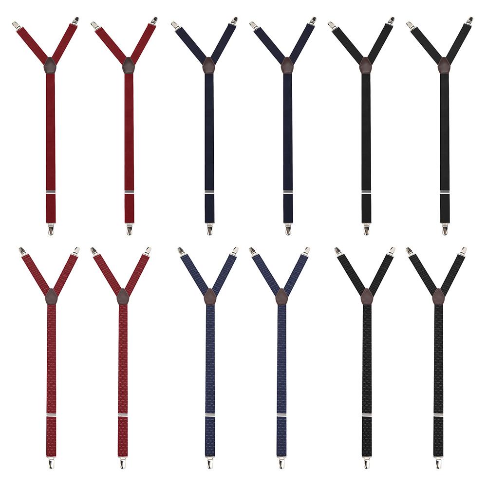 Kẹp Khóa Áo Sơ Mi Co Giãn Chống Trượt Màu Xanh Navy