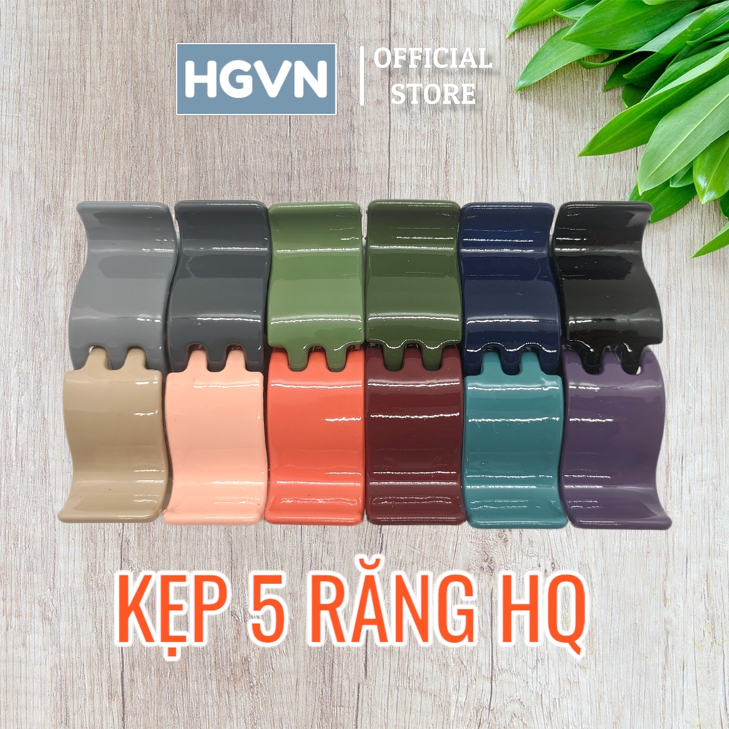 Kẹp Càng Cua HGVN Kẹp Tóc Càng Cua Tone Màu Hàn Quốc