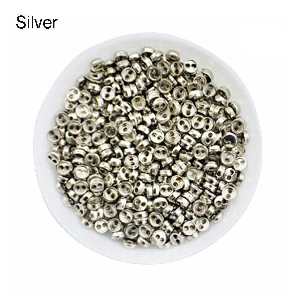 LILYES Nút Áo Tròn 3 / 4mm Bằng Kim Loại Tiện Dụng