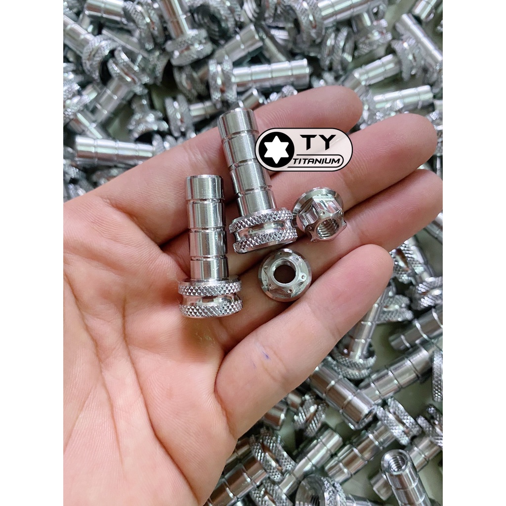 Ốc salaya inox304 Ốc nòng súng tăng sên Wave Dream Future Sirius Exciter...