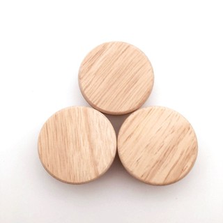10 Chiếc Núm Gỗ Tròn Kích Thước 50x25mm