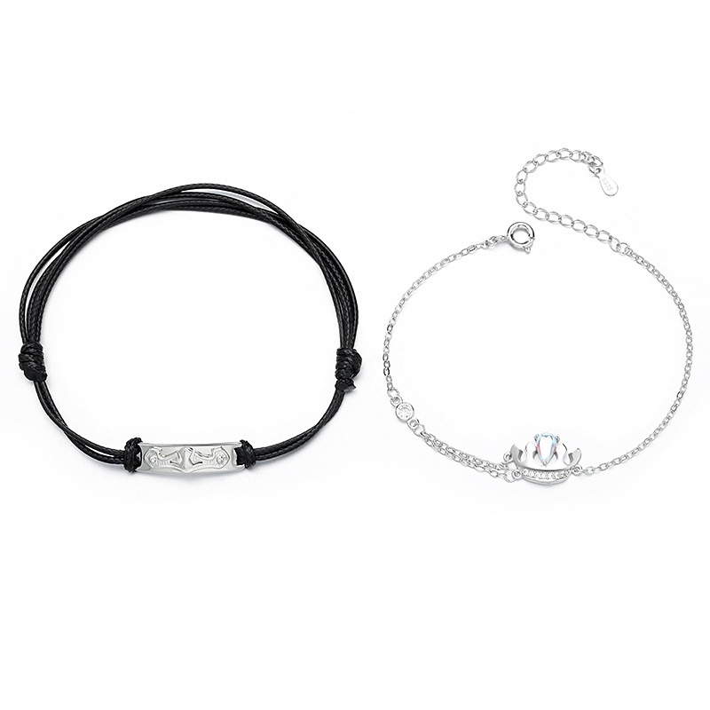 Vòng Tay Cặp Đôi Công Chúa Và Hiệp Sĩ Quà Tặng Lễ Tình Nhân Mới