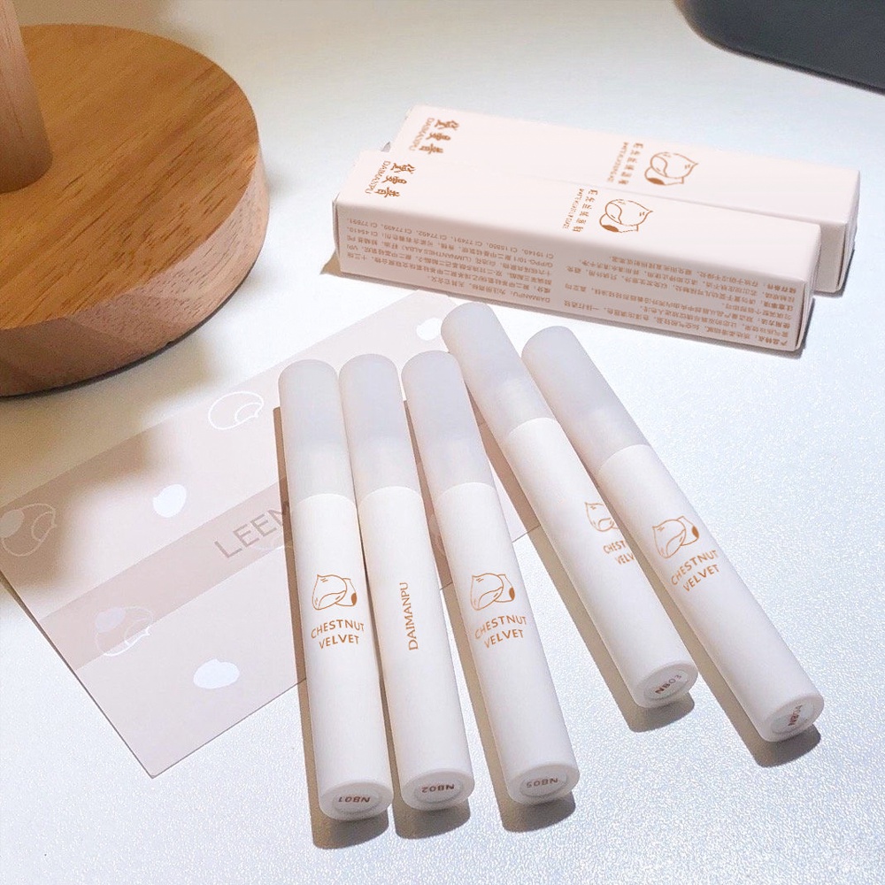 Son Kem Hạt Dẻ Chestnut Velvet Nội Địa Trung Chính Hãng