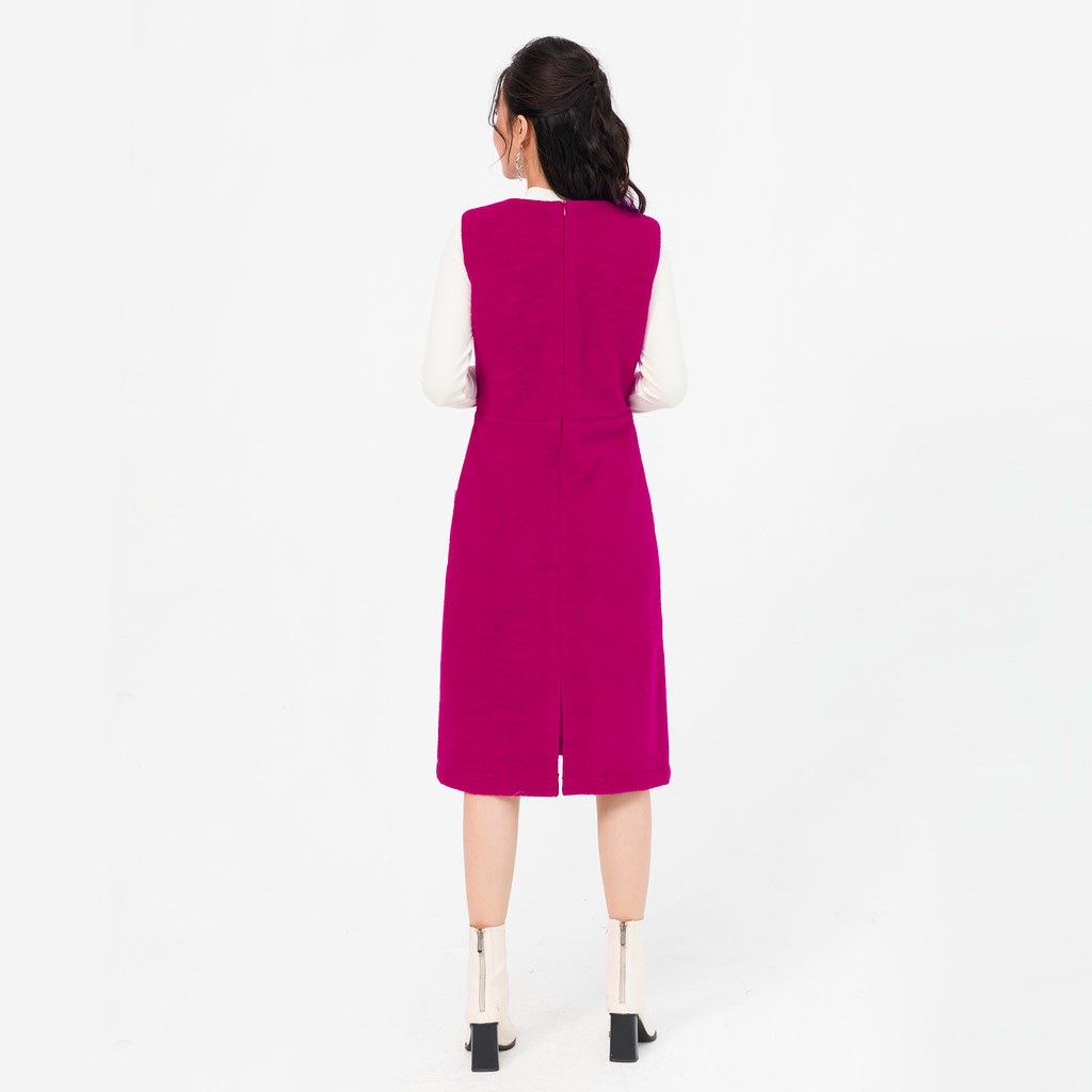 Đầm Bigsize Dạ Sát Nách Lamer L63R20T034