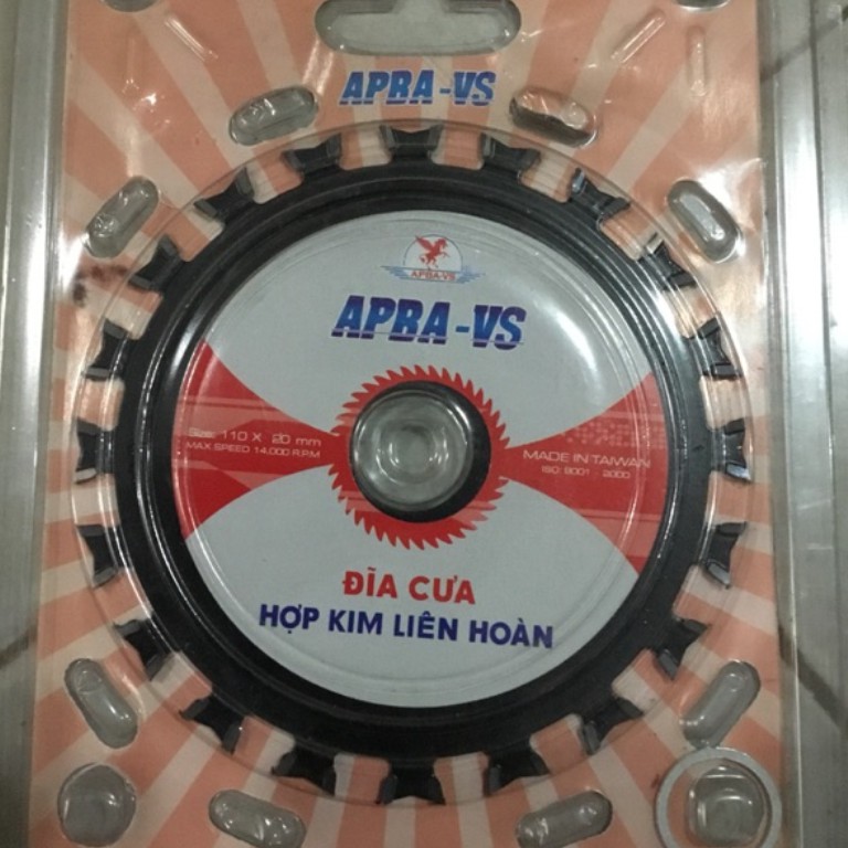 Lưỡi cưa gỗ hợp kim liên hoàn 110 APPA