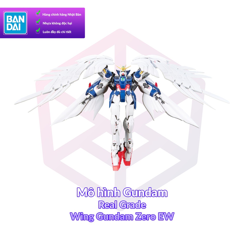 Mô hình Gundam Bandai RG 17 Wing Gundam Zero Custom EW 1/144 Gundam W EW [GDB] [BRG]