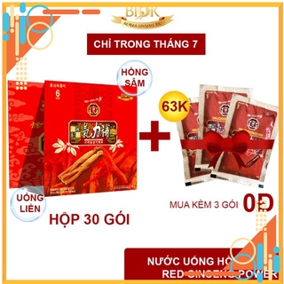 [Flash Sale] [Freeship Extra] Nước hồng sâm Red Ginseng Power [mua 1 tặng 3] – Hộp to 30 gói