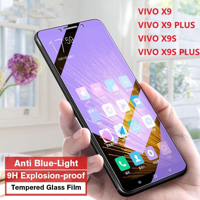 Miếng Dán Cường Lực Toàn Màn Hình Chống Bám Vân Tay Cho Vivo X9 X9S Plus