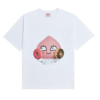 Áo Thun Tay Ngắn Vải Cotton In Hoạ Tiết Dễ Thương Thời Trang Cho Nam Và Nữ