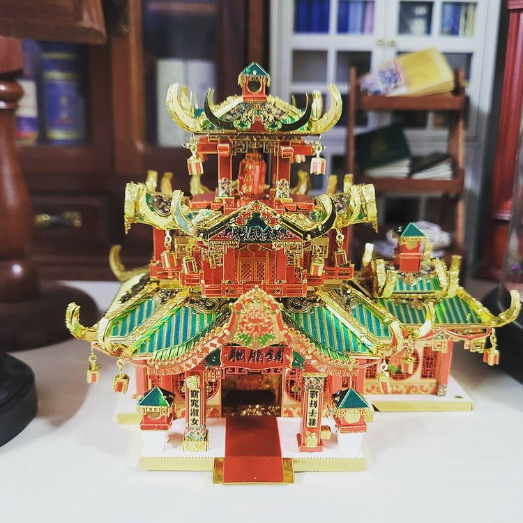 Mô Hình 3D Kim Loại Piececool Tiệm Son Phấn