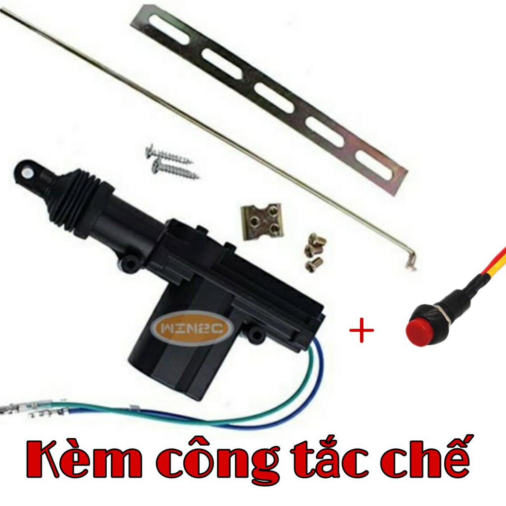 Cóc yên xe máy,chuột rút kèm công tắc chế mở cốp ô tô,xe máy