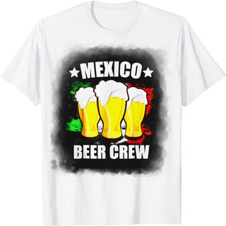 Áo Thun In Hình - Mexico Bia Uống Phi hành đoàn Hài hước Mexico Mexico Bia Uống bia Mexico vui - TH6358