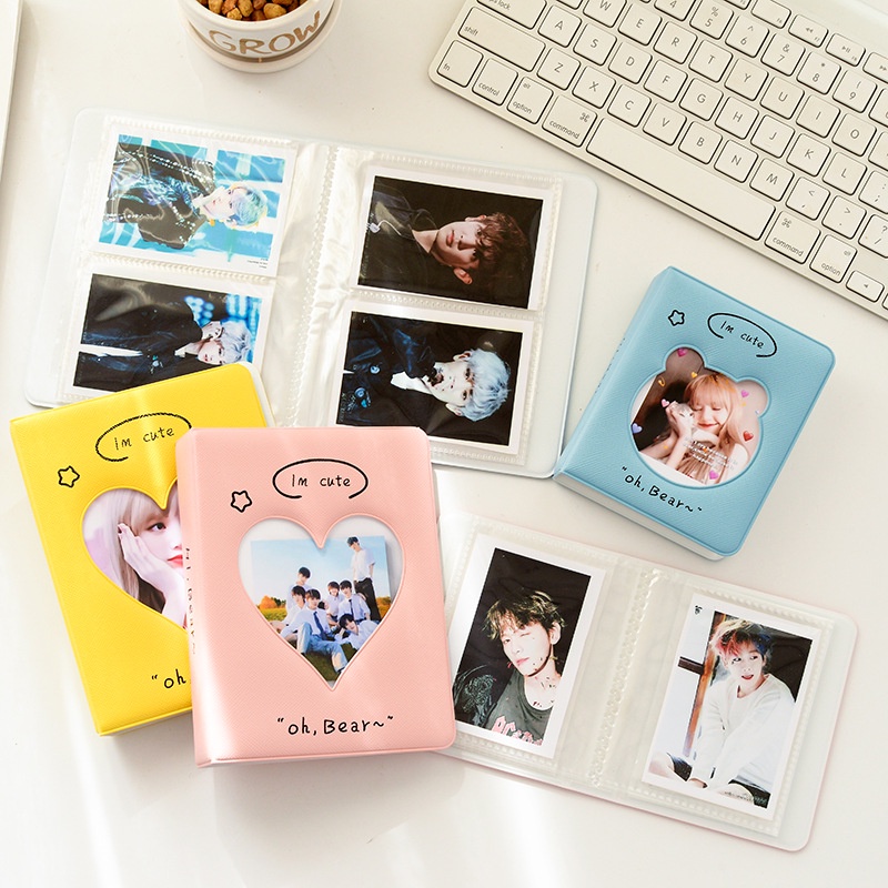 Cuốn Album Ảnh 3 Inch Hình Gấu Dễ Thương
