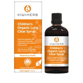 Siro thảo mộc hữu cơ KIWIHERB cho bé - hàng chính hãng Mỹ