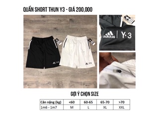 Quần short Das Y3 63