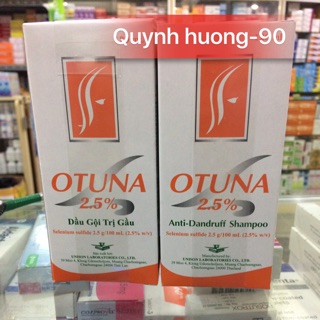 Dầu gội otuna 2,5% - trị gàu hiệu quả
