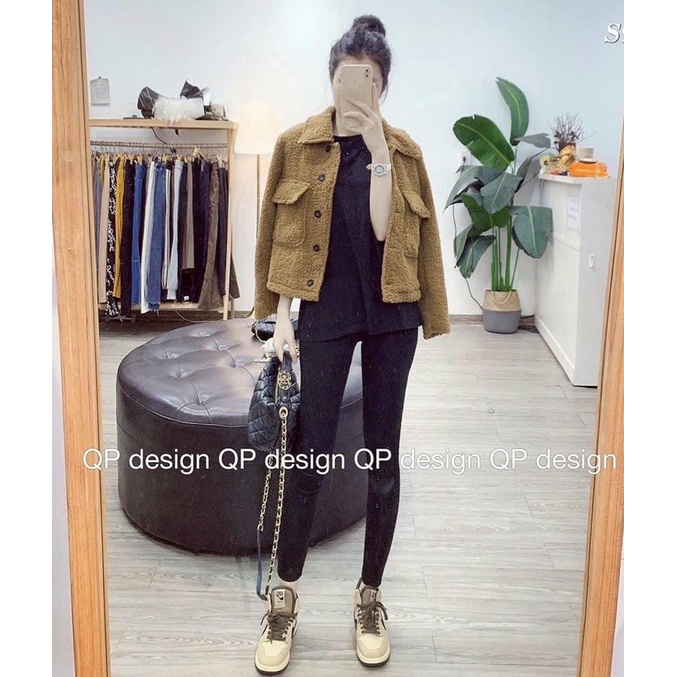 Áo khoác mùa đông lông cừu