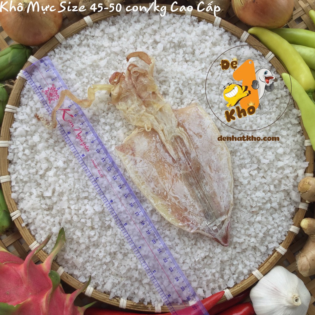 Mực Khô Câu ĐỆ NHẤT KHÔ Size 30-35 con/kg 500g, Hàng Cao Cấp Xuất Khẩu Dày Ngọt Thơm Ngon, Hàng Mới, Đặc Sản Phan Thiết