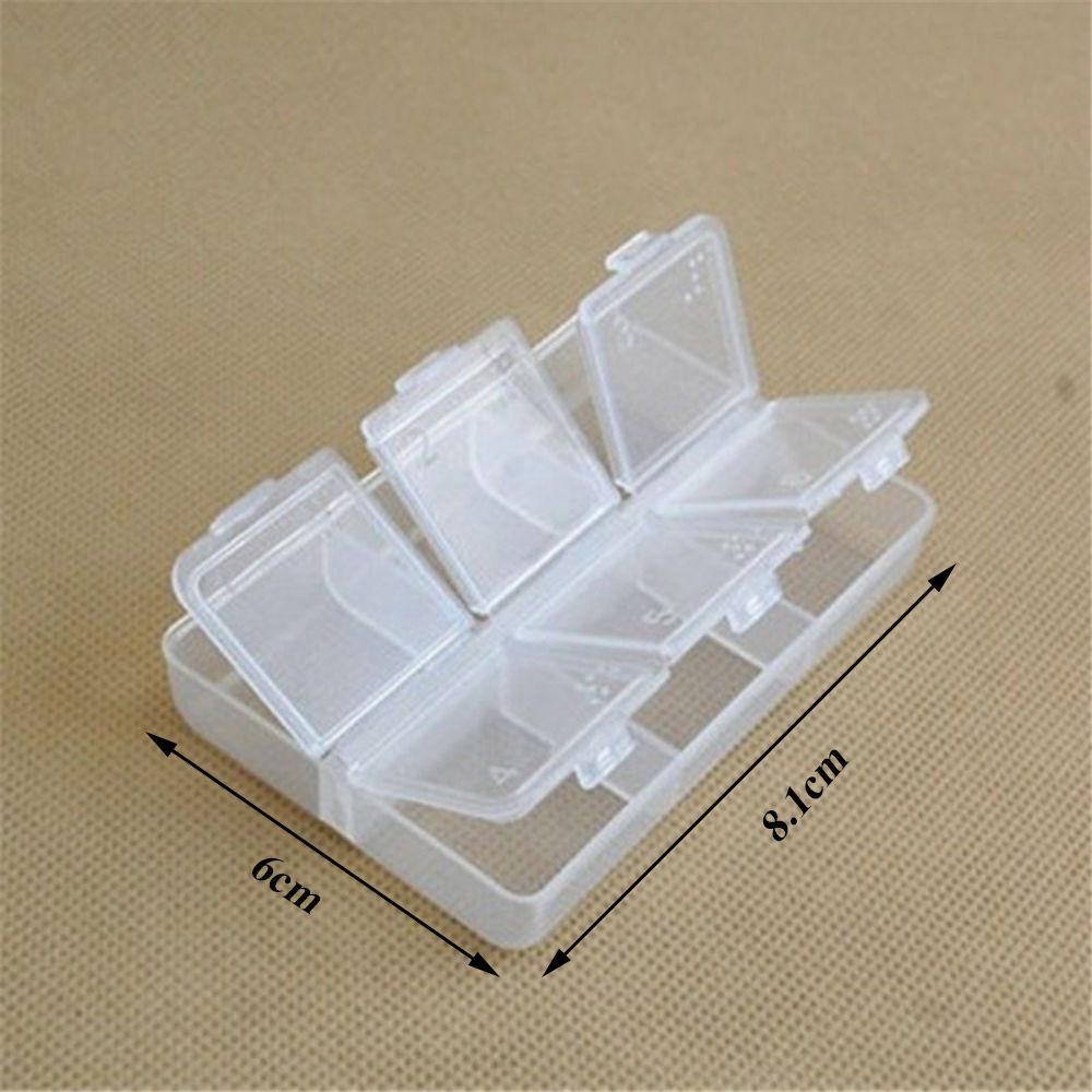 Hộp Nhựa Đựng Thuốc 6 Ngày Giá Đỡ