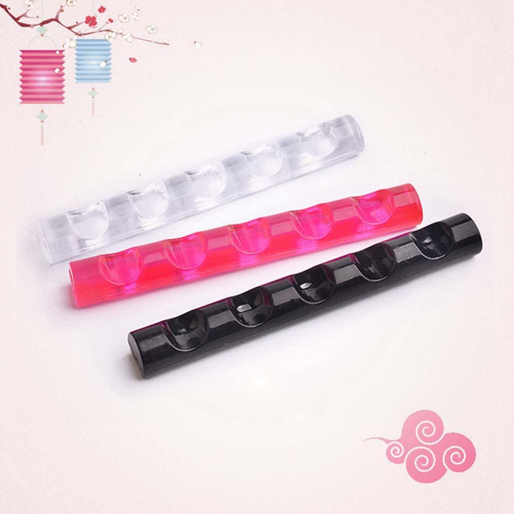 Giá Đỡ Cọ Vẽ Móng Tay Bằng Acrylic Trong Suốt Tiện Dụng