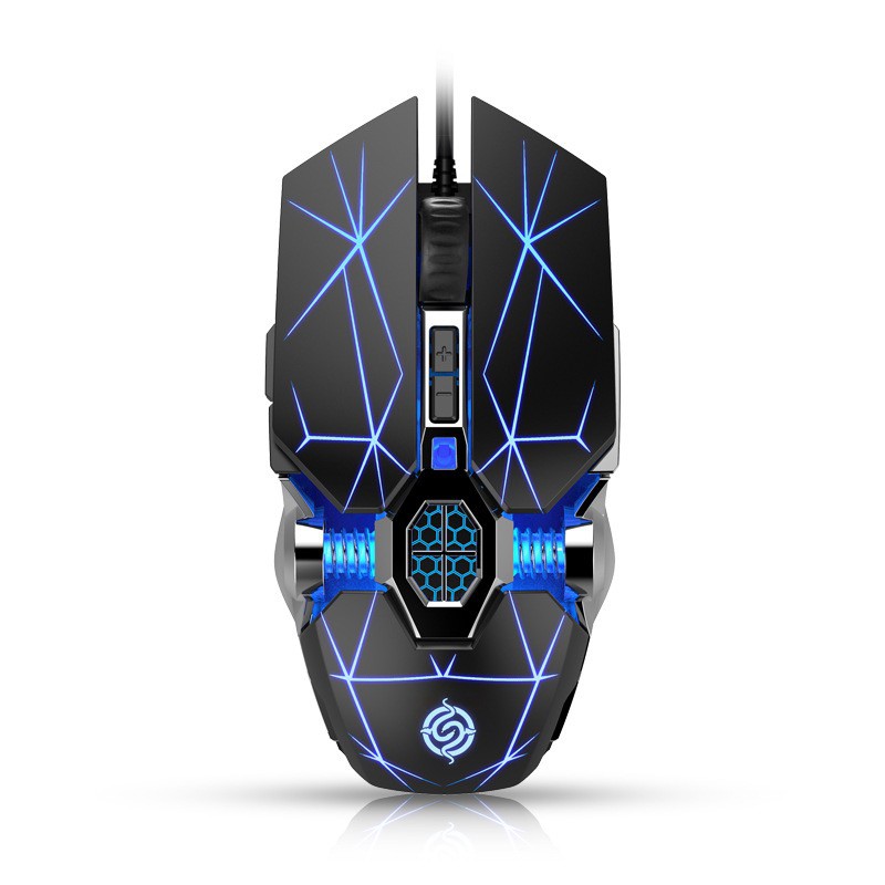Chuột Gaming Siêu Khủng Esports Q7 Super Gaming Kiểu Dáng Siêu Độc Lạ, Led RGB Tự Đổi Màu | BigBuy360 - bigbuy360.vn