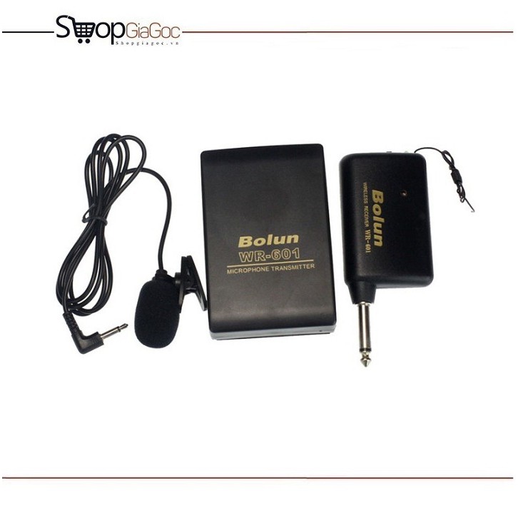 Bộ thu phát không dây cho micro - BOLUN WR-601