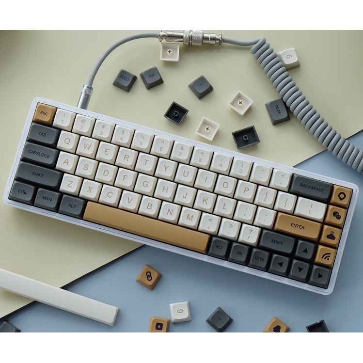 PBT keycap Shimmer,Matcha,Milk honey,Revelation,Marshmallow/Pixel Wars/Macaroon/Bubble/Iceberg XDA profile Dye-sub GMK 6