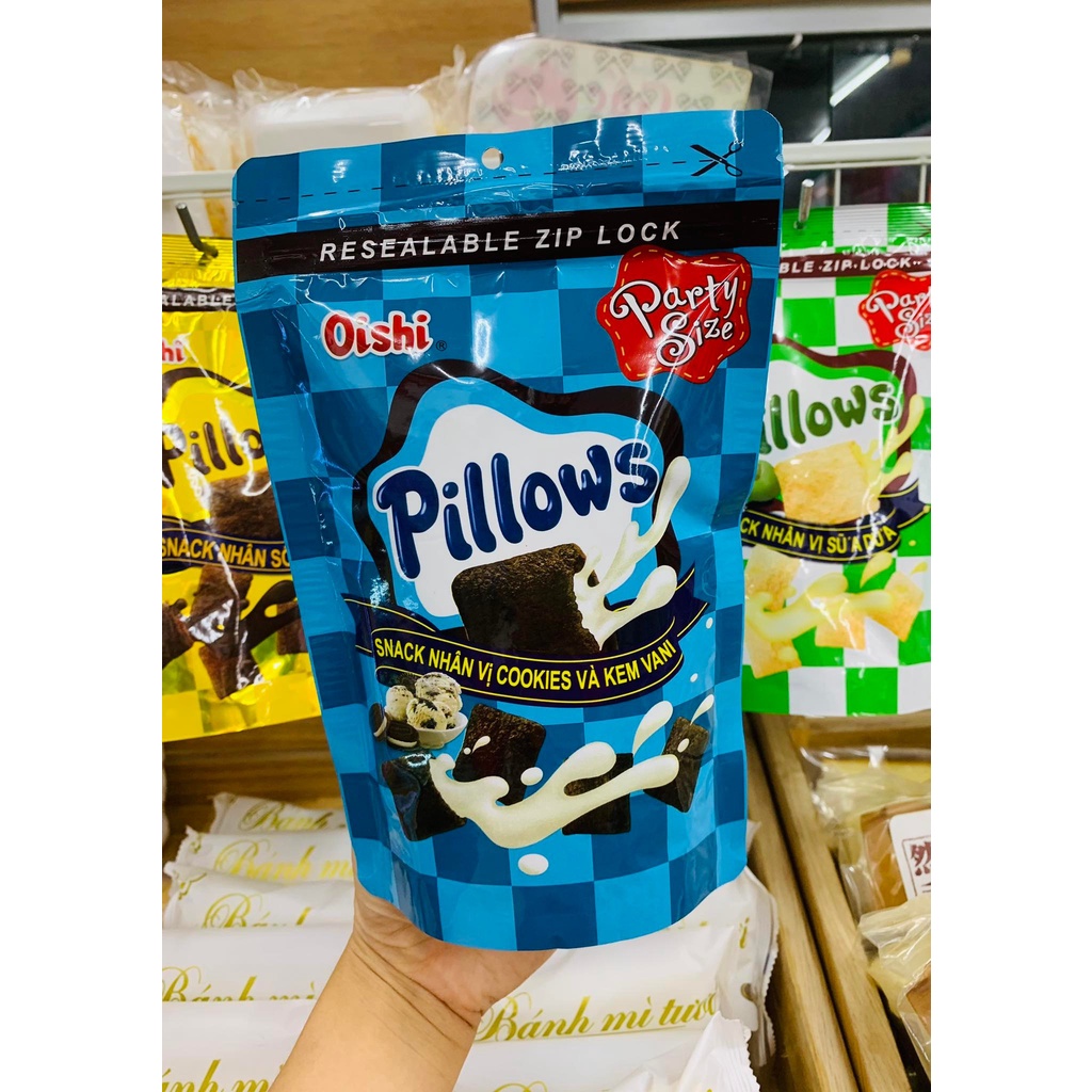 Snack Pillows Oishi nhiều vị gói 95g