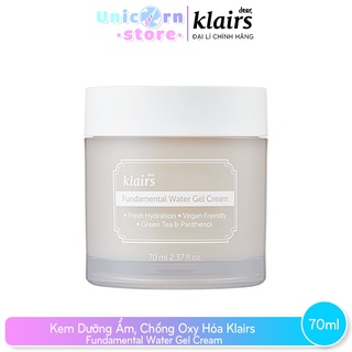 Kem Dưỡng Ẩm, Chống Oxy Hóa Klairs Fundamental Water Gel Cream 70ml