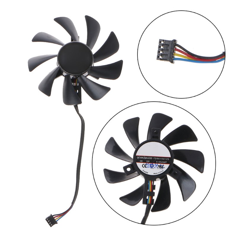 Quạt Tản Nhiệt Cho Máy Tính Màu Sapphire Hd7770 7750 Hd7970 Rx 580 Gtx560 Gtx 950 Vga Fan 85mm 1pc Fd9015U12S | BigBuy360 - bigbuy360.vn