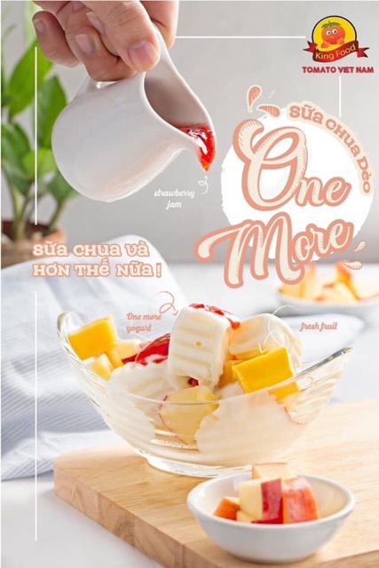 Sữa chua trân châu- sữa chua dẻo One More