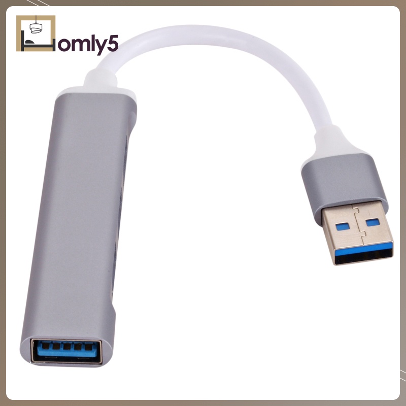 Bộ Chia 4 Cổng Usb 3.0 Bằng Hợp Kim Nhôm Siêu Nhanh | BigBuy360 - bigbuy360.vn